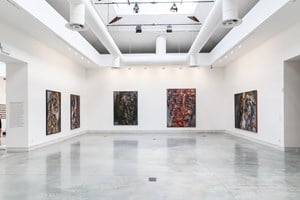 Marwan, series of paintings (1966-1971). The 57th International Art Exhibition La Biennale di Venezia VIVA ARTE VIVA (13 May–26 November 2017). Courtesy Ocula. Photo: Charles Roussel.